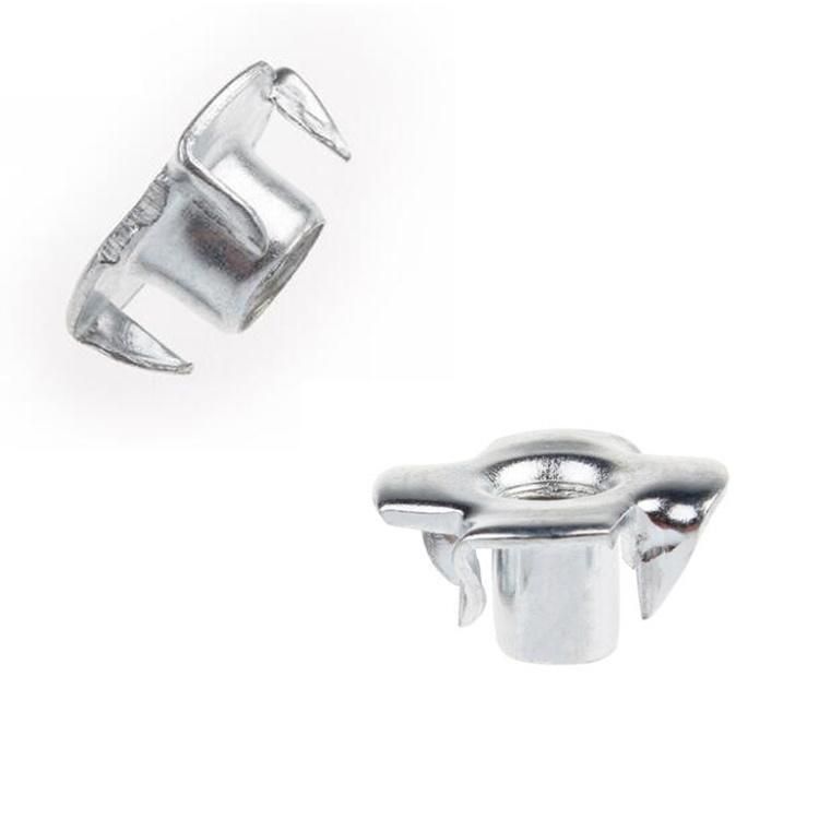 T Nuts, 4 Prong T Nuts, Carbon Steel T Nut