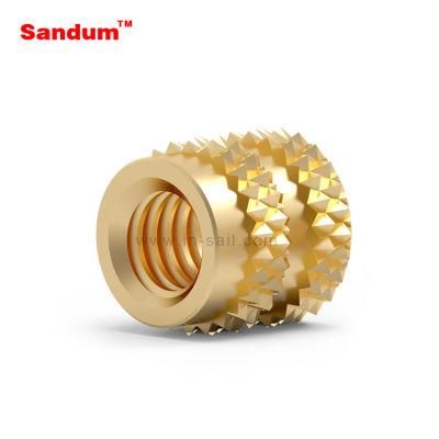 Wholeale Customized Brass Studded Mold-in Insert Nut