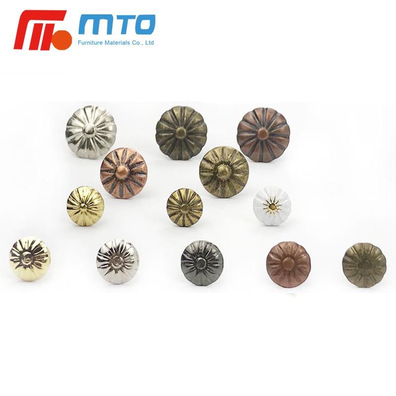 11X17mm 16X20mm Brass Bronze Round Cap Head Decorative Sofa Bubble Nails