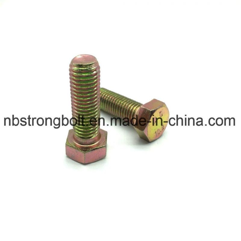 Hex Bolt Screw Gr. 10.9 with Yzp