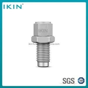 Ikin Bh Hydraulic Pressure Gauge Connector with Bulkhead Test Point Adaptor Hydraulic Test Connector Hose Fitting