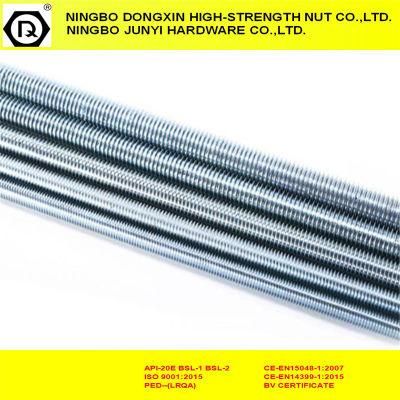 A193 B7m Zinc Plated Fasteners Studs by Carbon Steel
