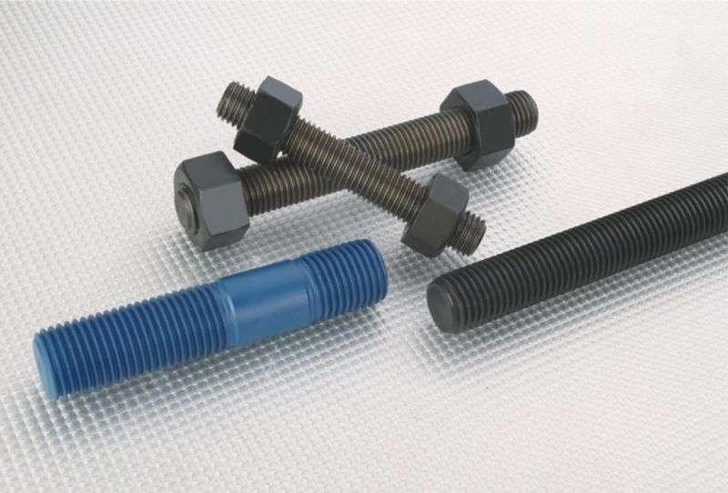 Customizable Full Thread Double Head Bolt Stud DIN976 Threaded Rod