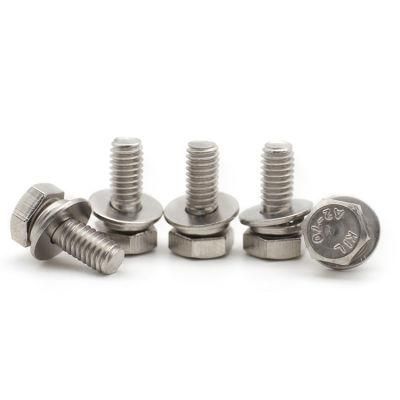 Best Price Fasteners DIN933 DIN931 A2 A4 Stainless Steel 304 Hex Head Bolts Nuts Wheel Track Shoe Hex Self Drilling Bolt and Nut