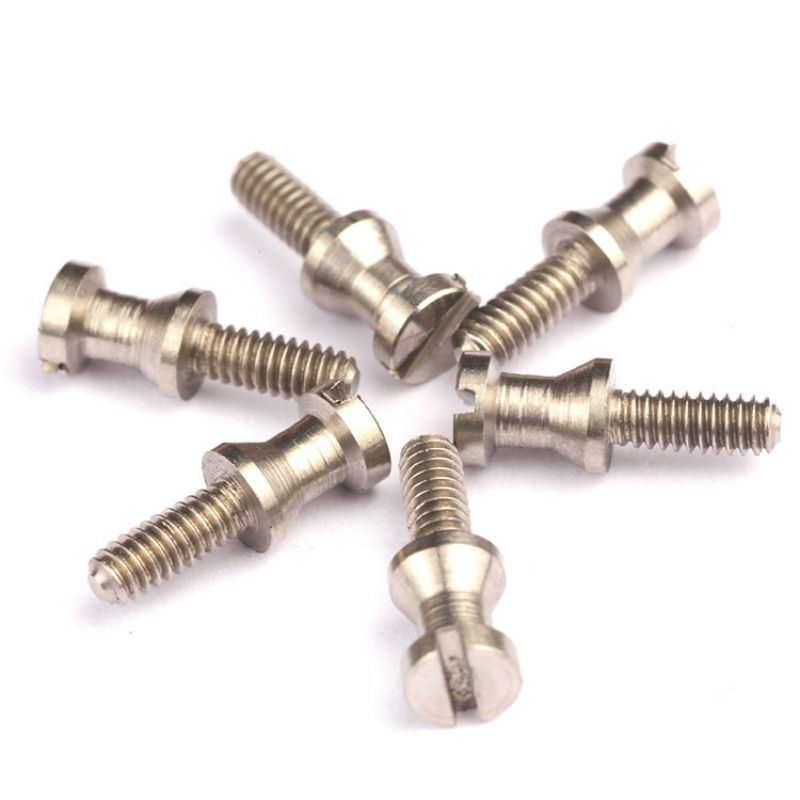 Special Ultra Low Head Shoulder Machine Carbon Steel Slotted Screw