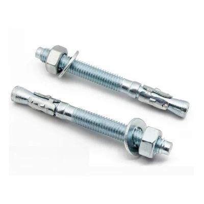 Fastener Carbon Steel Wedge Anchor Zinc Plated Wedge Anchor Bolt