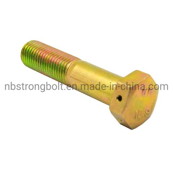Hex Bolt Screw with Hole Cl. 10.9