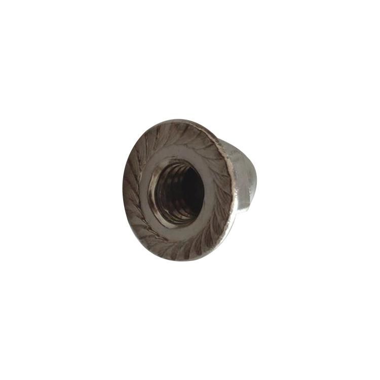 Flange Cap Nuts, Hex Serrated Flange Cap Nuts