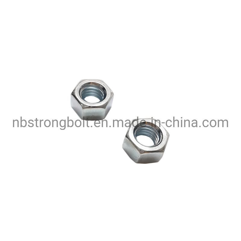 ASME/ANSI B18.2.2 Hex Nut with Zinc Gr. 2 3/8"-16
