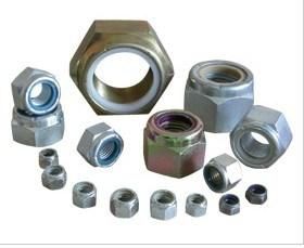 DIN985/982 M8 Nylon Nuts in Galvanized