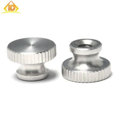 18-8 Stainless Steel Good Quality M5 M6 M8 Hand Tighten Closed End Thumb Knurled Nut