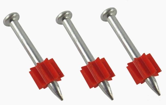 High-Quality Coment Nail Shooting Nails with Red Washer