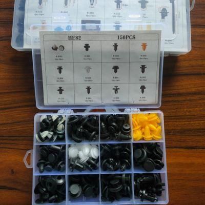 Car Fasteners Wholesale Auto Car Plastic 500PCS Mixed Auto Bumper Trim Plastic Rivet Door Panel Car Fastener Clips