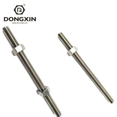 M4-M20 Stainless Steel Standard Size Stud Bolt Threaded Rod