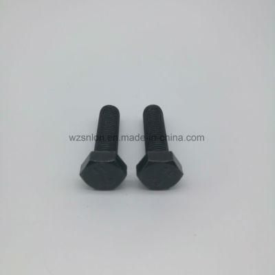 Carbon Steel Full Threaded Black Zinc Hex Bolt DIN933
