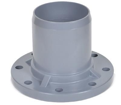 PVC Blank Flange with Copper Screw of Pipe Fitting