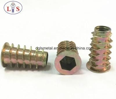 Zinc Alloy Insert Nut Furniture Nut