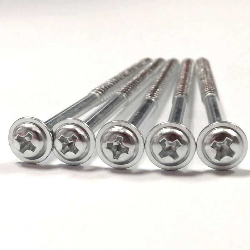 Zinc Plated Cross Recessed Pan Washer Phillips Head Self Tapping Screws