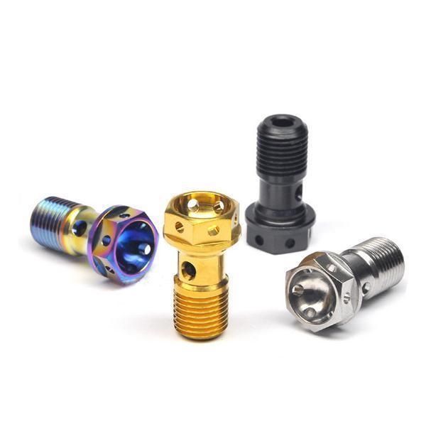 Automotive Fasteners Brake Hose Double and Single Hollow Banjo Screw Oil Banjo Bolt with Hole