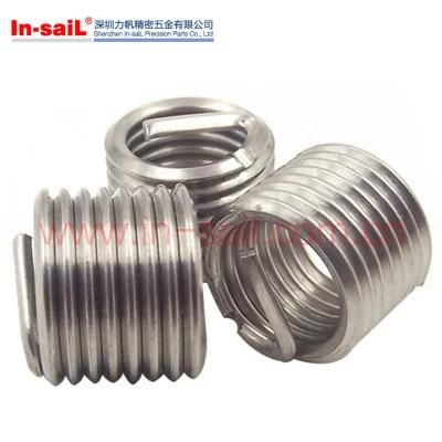 Shenzhen in-Sail Fastener M12 Wire Thread Insert for Screw Insert in Metal Part
