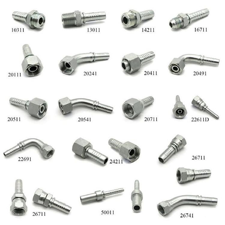 Hydraulic Fitting Carbon Steel Ferrule Crimping Ferrule Fittings High Pressure Hose Ferrule