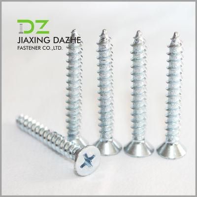 Flat Head Philips Self Tapping Screws Stainless Steel Screw