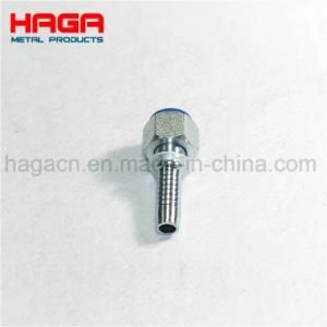 Carbon Steel Flat Seal Hydraulic Compression Hose Fitting