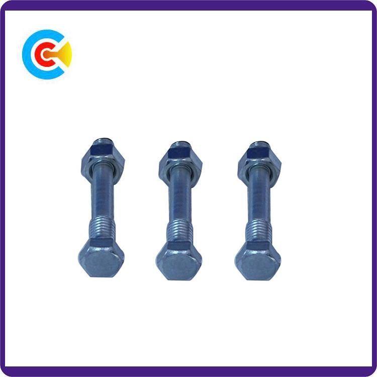 DIN/ANSI/BS/JIS Carbon-Steel/Stainless-Steel Galvanized Hexagonal Head Screw Combination Screw