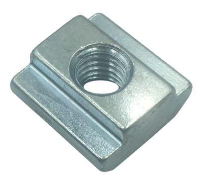 Manufacturer Best Price Black Steel DIN 508 Metric Thread M10 Slot T Sliding Nut