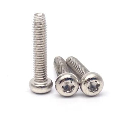 Carbon Steel Nickel Plated Pan Head Torx Triangle Thread Screws