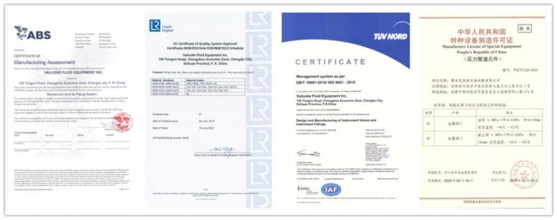 Swagelok Type Vacuum Gfs Compression Body Nut Gland Metal Gasket Face Seal Kf VCR Fittings