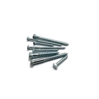 Hex Head Wood Screw with Zp