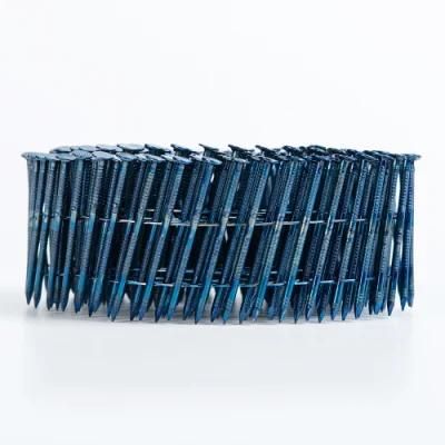 High Quality Blue Ring Shank Coil Nail