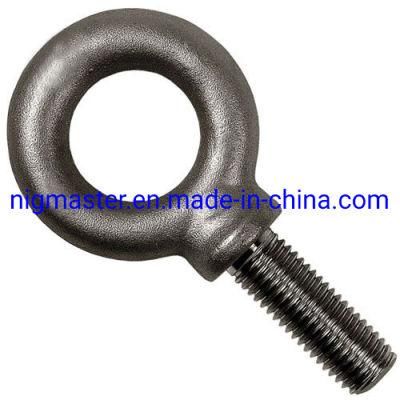 Hot Forge Casting Steel Lifting Eye Bolt BS 4278 Fastener DIN580 DIN582 Eye Bolt Nut JIS 1168 G275 G400