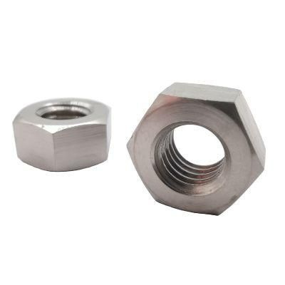 DIN 934 M20 Hexagon Nuts in Stainless Steel Fasteners and Ti Ta2 Nuts