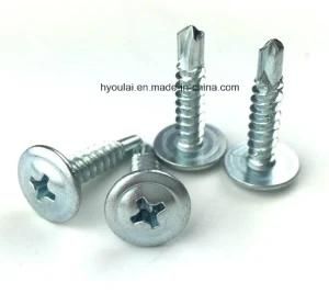 Modified Truss Wafer Head Self Drilling Zinc Plated Screw 4.2*16
