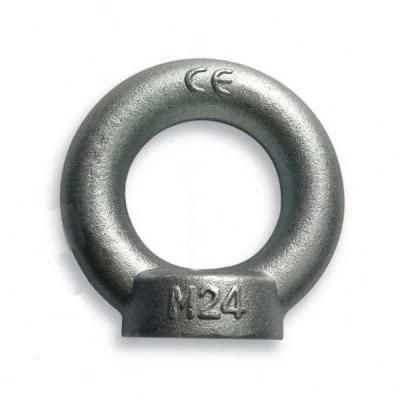 High Quality Carbon steel Hardware Zinc Plated Ring Shape Oval Threaded Hanger Bolt DIN580 DIN582 Lifting Ring Eye Nut