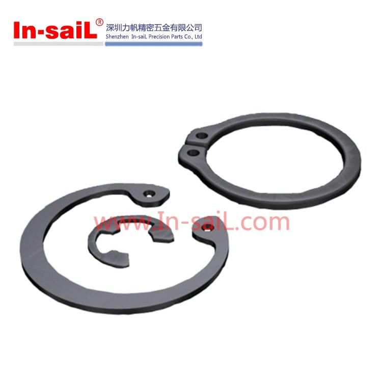 External Retaining Rings Black-Phosphate1060-1090 Spring Steel