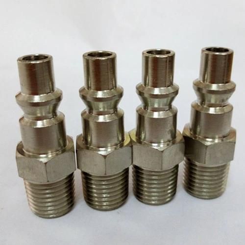Nickel Plated Brass Quick Hose Connect for Mold Component