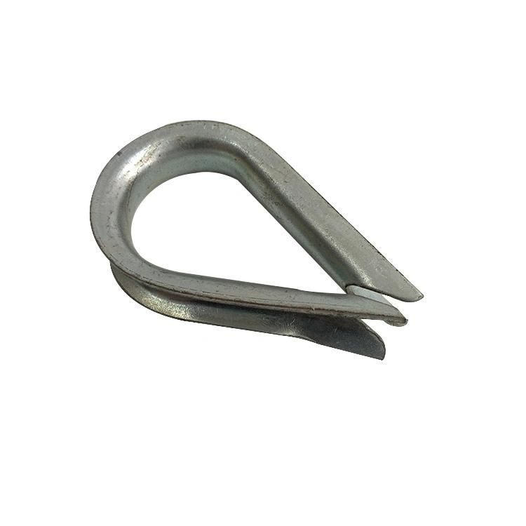 OEM Rigging Hardware Galvanized Wire Rope Cable Metal Thimble