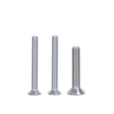 304 Stainless Steel Flat Head Hexagonal Screw Socket Bolt Screws Hex Bolt Countersunk Head Screw