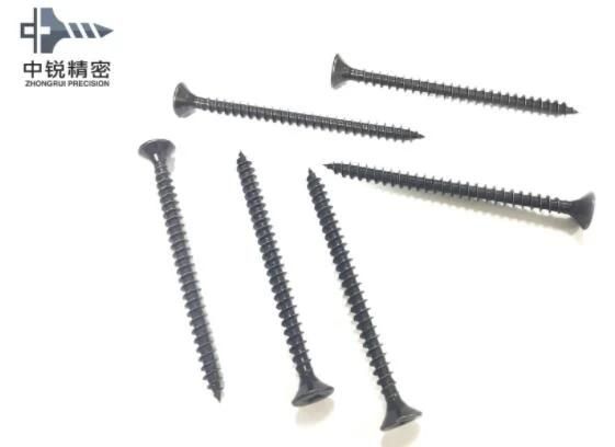 3.5X45mm Fine Thread Drywall Screws with Black Phosphate Coated Good Quality Drywall Screw