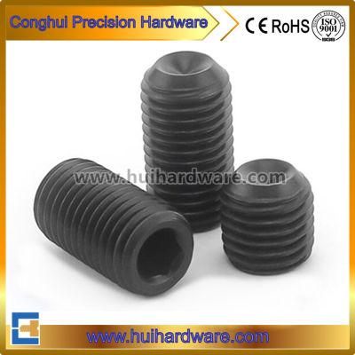 DIN916 Hexagon Socket Set Screws with Cup Point Black