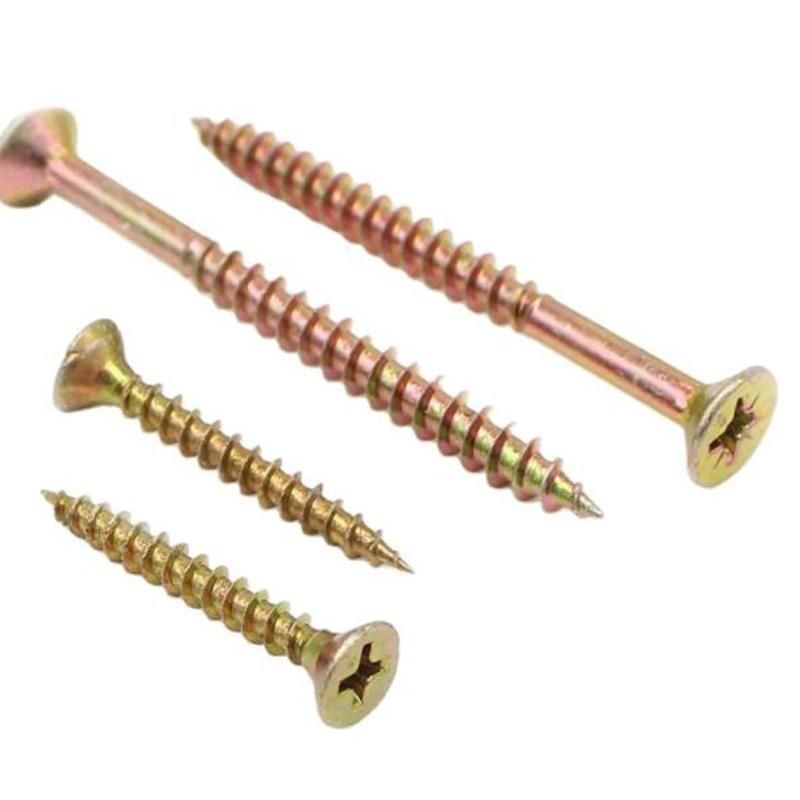 China Customized Countersunk Head 6#*1inch /3.5*25mm Chipboard Screw