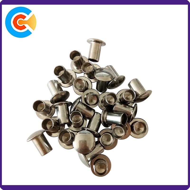 Assembly Blind Nail Polishing Steel Semi Tubular Rivets