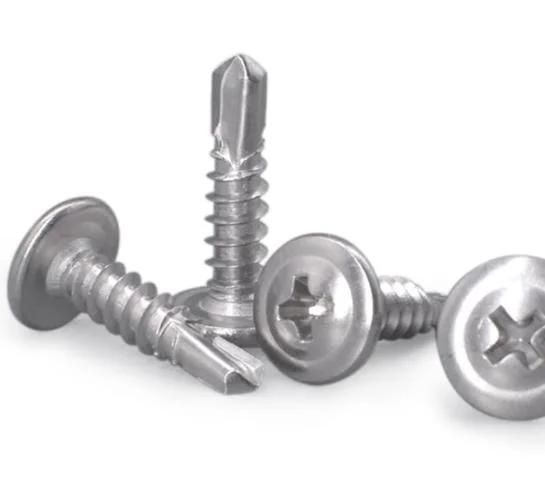 Stainless Steel M2.9 M3.5 M3.9 M4.2 M4.8 M5.5 M6.3 4# 6# 7# 8# 10# 12# Phillips Self Drilling Pan Button Head Screw Custom