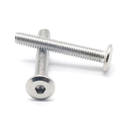 Stainless Steel 304 M4 M5 M6 M8 Flat Head Socket Screw for Furniture