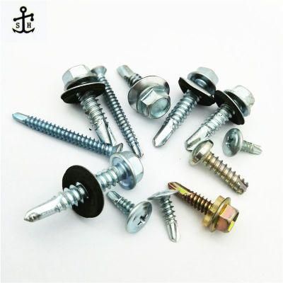 Customized Galvanized Special Flange Self Drilling Screw Made in China