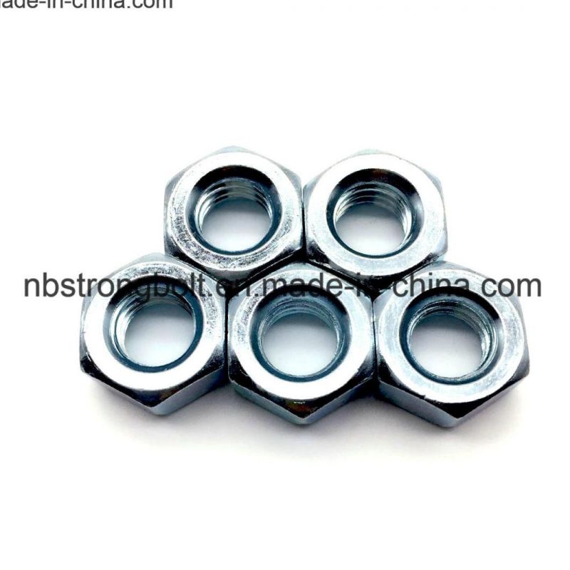 DIN934 Hex Nut with Zinc Palted