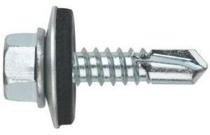 DIN7504 Color-Zinc Plated Self Tapping Screws with Washer